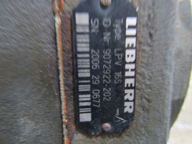 LIEBHERR  R954CHD LITRONIC  9072922 - BOMBA HIDRÁULICA PRINCIPAL LPV165 - Imagen 9