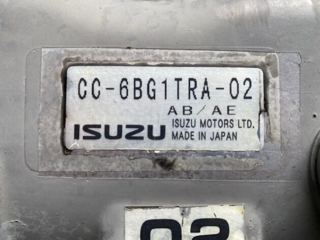 FIAT-HITACHI  EX200-5   - MOTOR TÉRMICO ISUZU CC-6BG1TRA-02 CON PARTE ELÉCTRICA - Imagen 9
