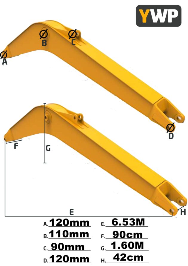 CATERPILLAR  330D  290-9237 - PLUMA 6,50M - Imagen 9