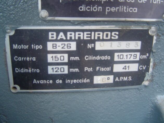 GURIA  527B   - MOTOR TÉRMICO BARREIROS B-26 CON PARTE ELÉCTRICA - Imagen 9