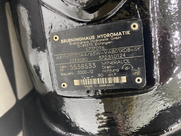 LIEBHERR  L574  5717096 - MOTOR DE TRANSLACIÓN A6VM200 - Imagen 8