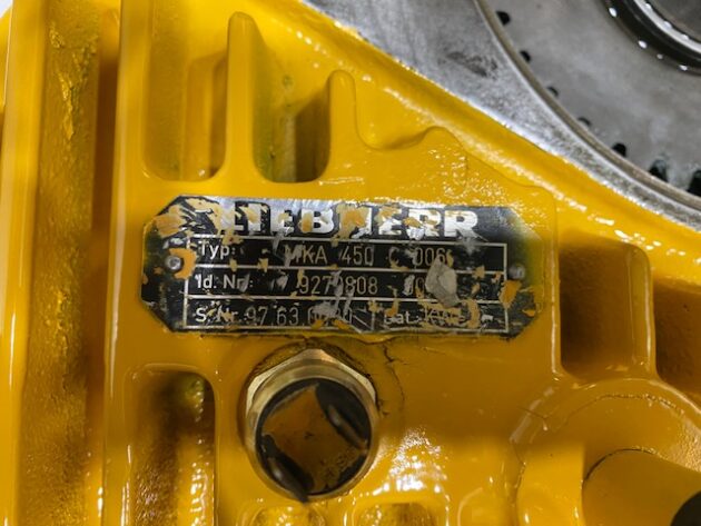 LIEBHERR  R974B LITRONIC  9279810 - CAJA DE ARRASTRE DE BOMBAS PVG450 - Imagen 9