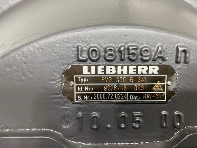 LIEBHERR  L544  9276748 - CAJA DE TRANSFERENCIAS PVG300 - Imagen 9
