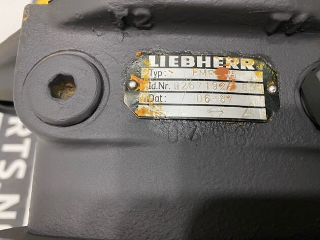 LIEBHERR  A900B  9267192 - MOTOR DE GIRO FMF045 - Imagen 8