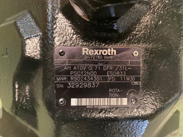 LIEBHERR  L574  5716828 - BOMBA HIDRÁULICA DE PALA A10V071DFR/31L - Imagen 9