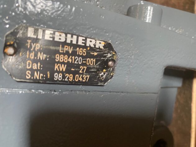 LIEBHERR  R964B LITRONIC  9884120 - BOMBA HIDRÁULICA PRINCIPAL LPV165 - Imagen 9