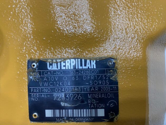 CATERPILLAR  924G  168-9027 - BOMBA DE IMPLEMENTOS A10V063DFR1/52L - Imagen 9