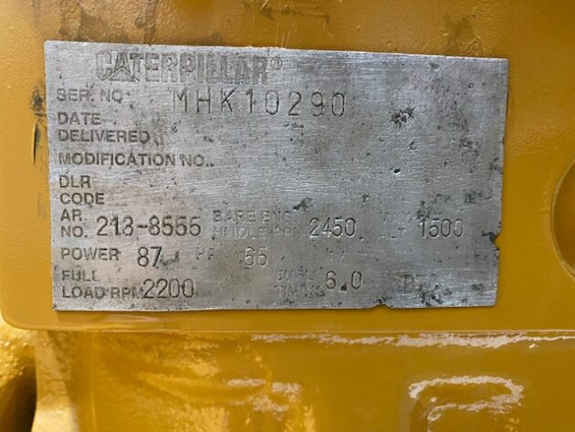 CATERPILLAR  D4G  213-8555 - MOTOR TÉRMICO 3046 - Imagen 9