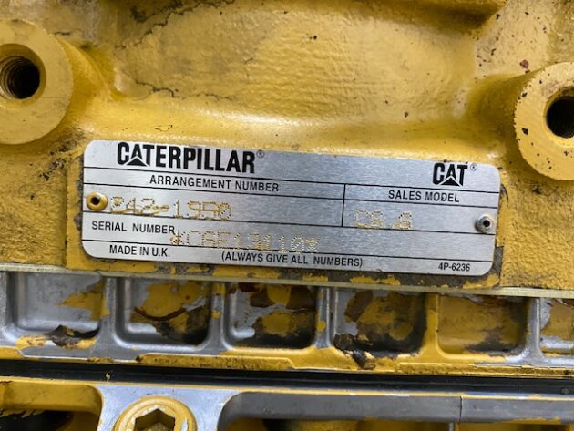CATERPILLAR  M322D  242-1350 - MOTOR TÉRMICO C6.6 SERIE C6E13110 - Imagen 9
