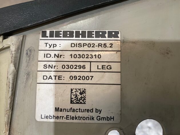 LIEBHERR  R944CHDSL LITRONIC  10302310 - DISPLAY - Imagen 5