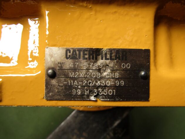 CATERPILLAR  345BL  137-3717  - MOTOR DE GIRO M2X120B - Imagen 9