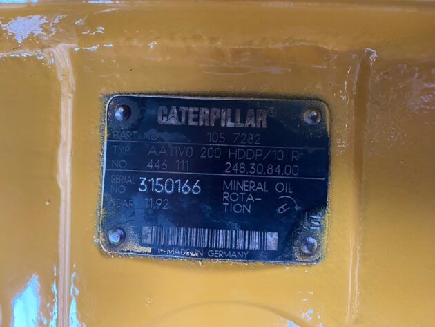 CATERPILLAR  375ME  105-7282 - BOMBA DE GIRO AA11V0200HDDP/10R - Imagen 9