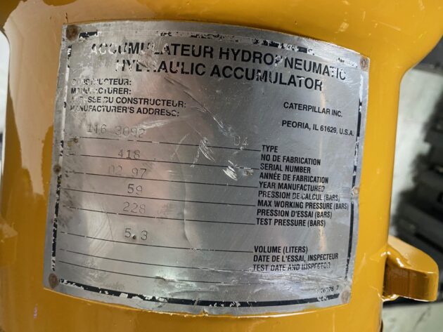 CATERPILLAR  773D  116-3092 - AMORTIGUADOR DELANTERO - Imagen 7