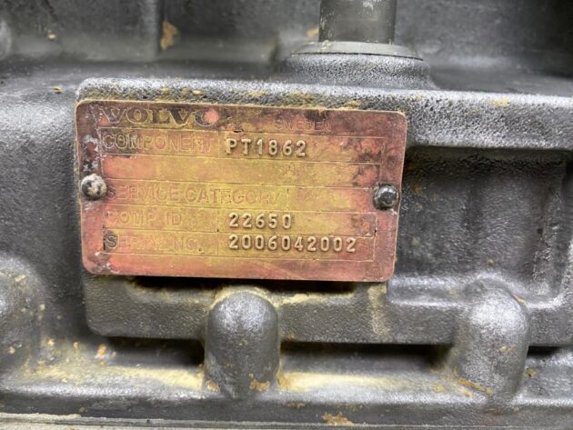 VOLVO  A40D  VOE22650 - SERVOTRANSMISIÓN PT1862 - Imagen 9