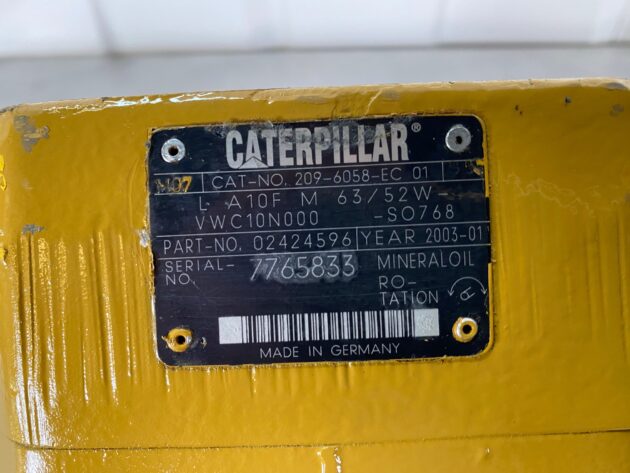 CATERPILLAR  365BL  209-6058 - MOTOR DEL VENTILADOR LA10FM63/52W - Imagen 8
