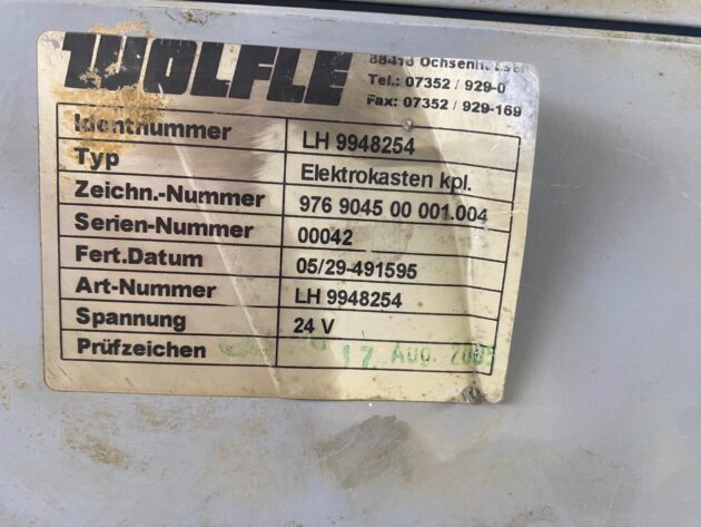 LIEBHERR  R934CHDSL LITRONIC  9948254 - CAJA DE CONEXIONES Y FUSIBLES - Imagen 6