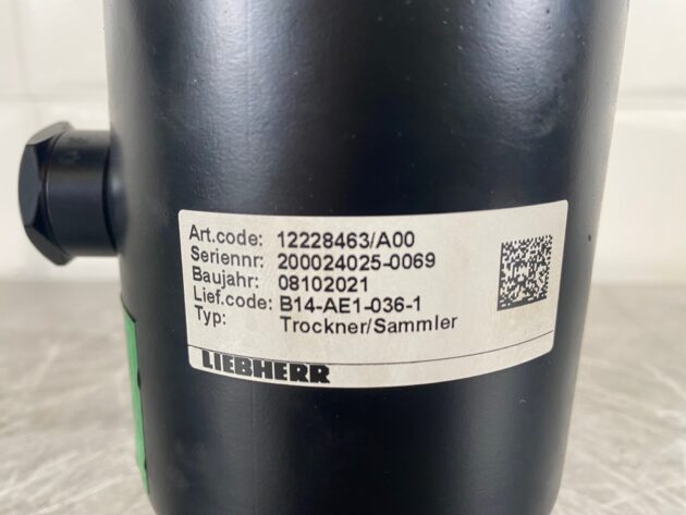 LIEBHERR R934CHDSL LITRONIC - 10292660 - AIR CONDITIONING GAS TANK - Image 8