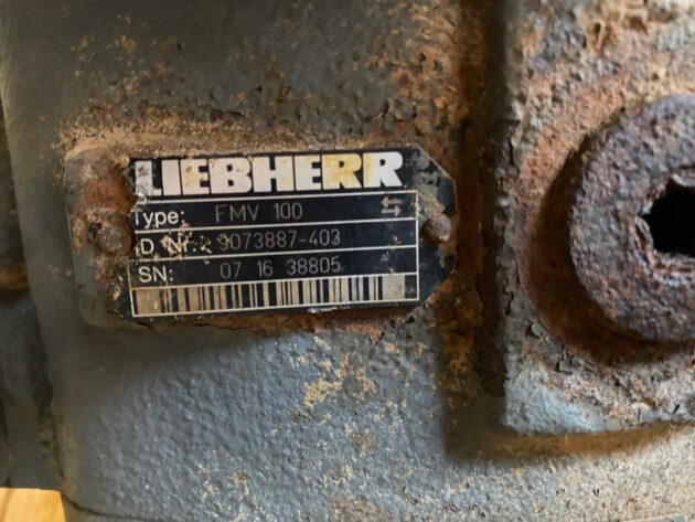LIEBHERR  R934CHDSL LITRONIC  9073887 - MOTOR DE TRANSLACIÓN FMV100 - Imagen 9