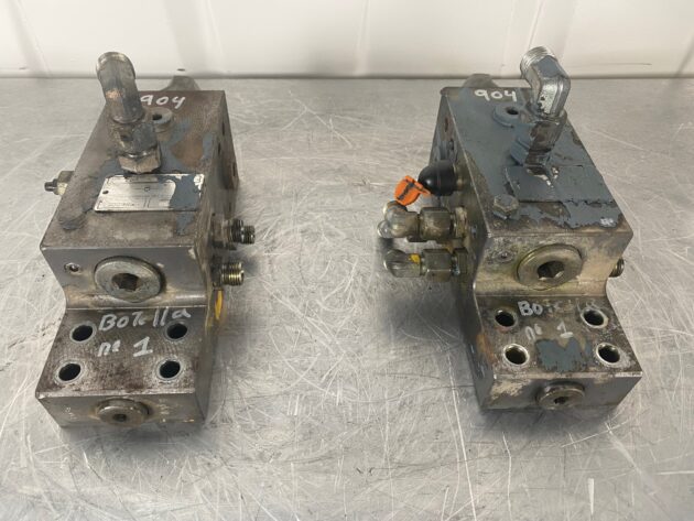 LIEBHERR  A904 IND.  5009808 - VALVULA DE SOSTENIMIENTO DE BOTELLA DE ELEVACION PLUMA