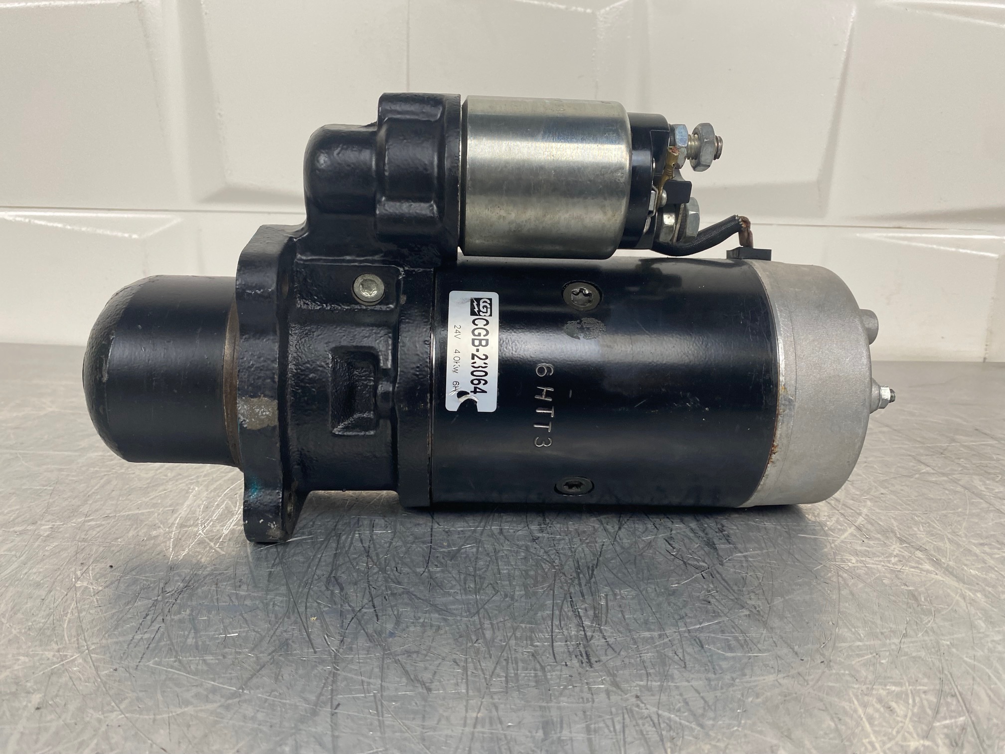 VOLVO L50C 11702594 - MOTOR DE ARRANQUE - Imagen 4