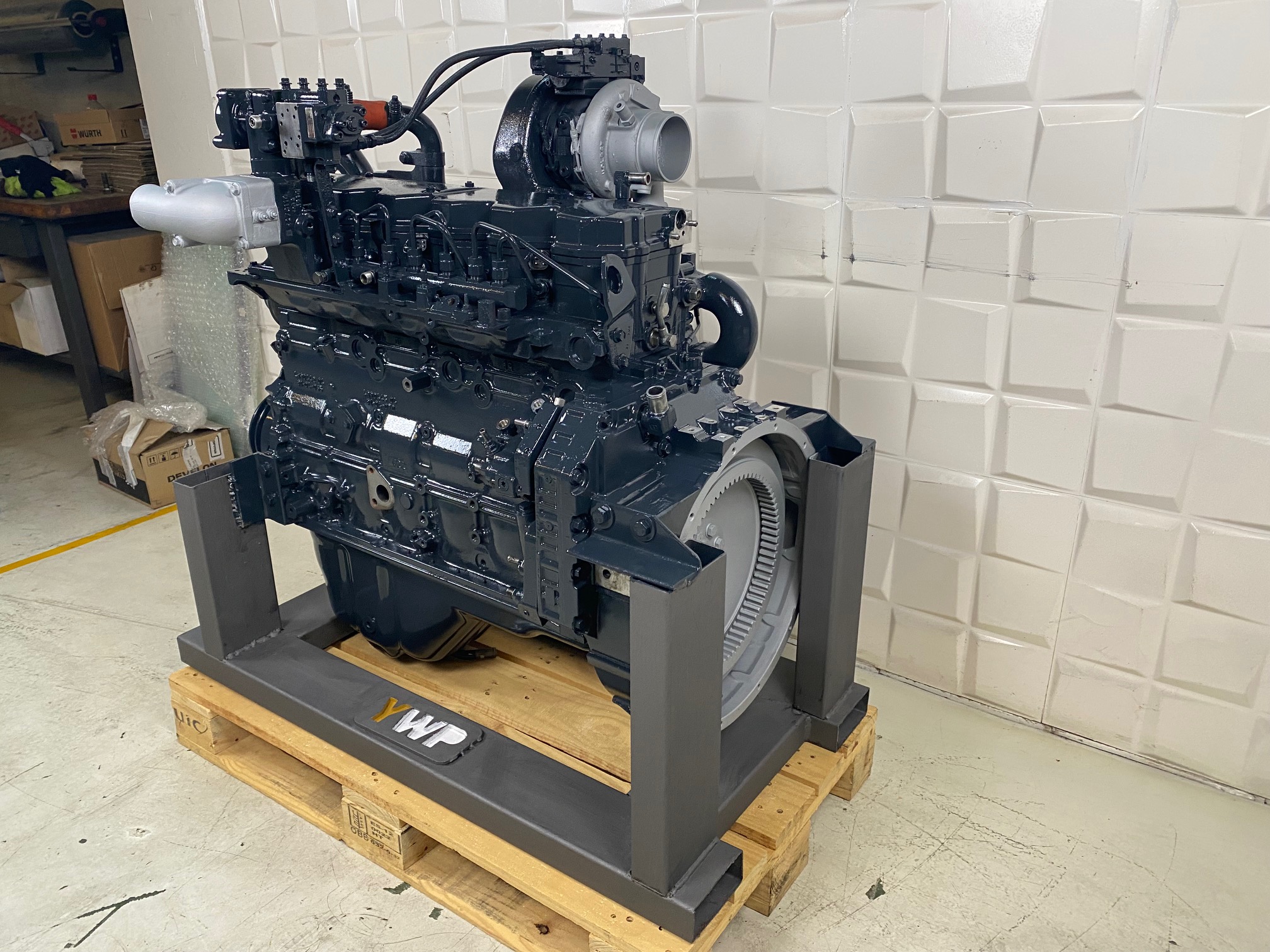 KOMATSU WA380-7 - 6755-C0-HH10 - ENGINE SAA6D107E-2C - Image 3